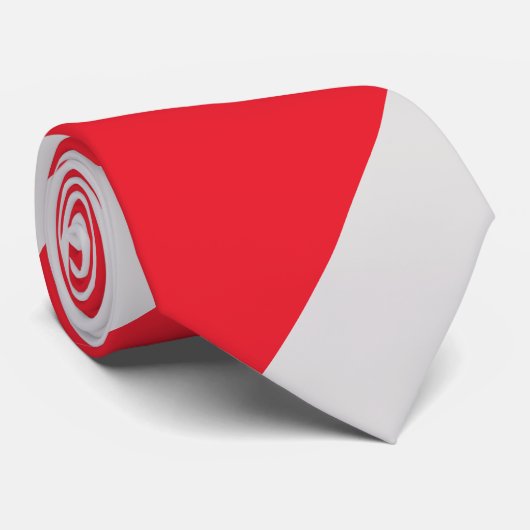 Scarlet en Silver Stropdas (Opgerold)