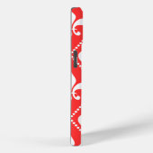 Scarlet Fleur de Lis Case-Mate iPhone Case (Achterkant / Rechts)