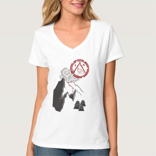 Scarlet Guard [Édition du souvenir] T-shirt à col  (Devant)