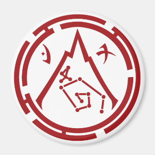 Scarlet Guard [Rode Embleem] Magnet Magneet