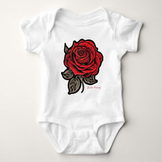 Scarlet Harmony Romper (Voorkant)
