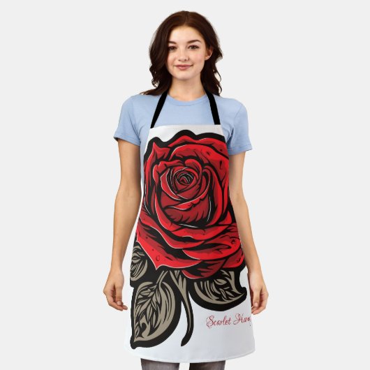 Scarlet Harmony Schort (Gedragen)