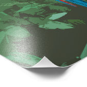 Scarlet Macaw Design Photo élargissement (Coin)