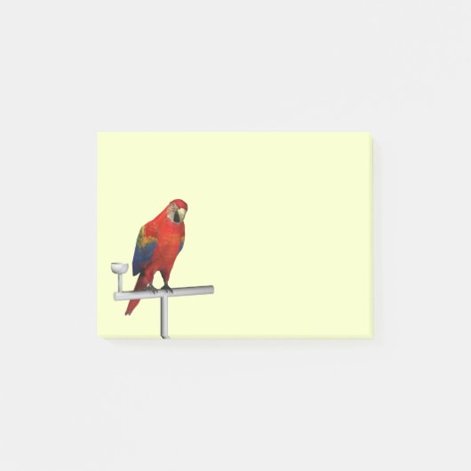 Scarlet Macaw Post-it® Notes (Voorkant)