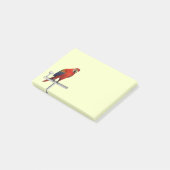 Scarlet Macaw Post-it® Notes (Schuin)