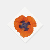 Scarlet Oranje Poppy 1 Servetten (Hoek)