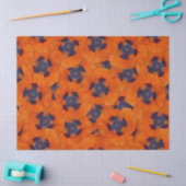 Scarlet Oranje Poppy Seamless Pattern Tissuepapier (Craft)