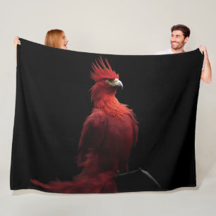 Scarlet Phoenix is er trots op Fleece Deken