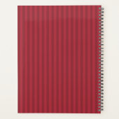 Scarlet Plaid Planner (Achterkant)