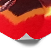 Scarlet Red Tulip Poster (Hoek)