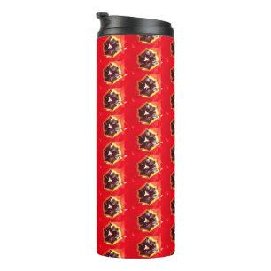 Scarlet Red Tulip Thermosbeker