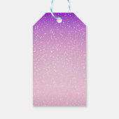 Scarlet Santa Hat Glow  Cadeaulabel (Achterkant)