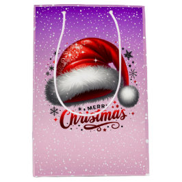 Scarlet Santa Hat Glow  Medium Cadeauzakje