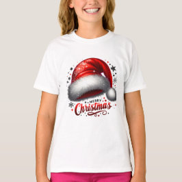Scarlet Santa Hat Glow T-shirt