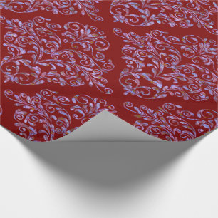 Scarletphylo Elegant Royal Damask Cadeaupapier