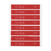 Scarletrode Afstudeerlabels (Vel)