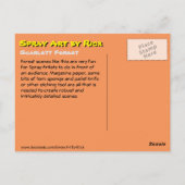 Scarlett Forest Briefkaart (Achterkant)