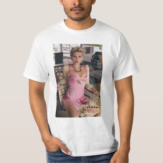 Scarlett Johansson  T-shirt (Voorkant)