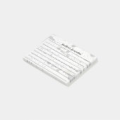 Scarred Quaking Aspen Boom Bark Foto Post-it® Notes (Schuin)