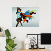 Scarves Poster (Thuiskantoor)