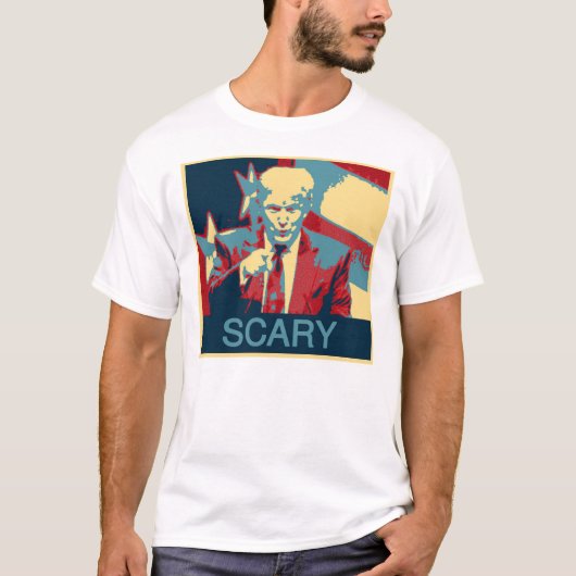 SCARY (Anti-Trump) T-shirt (Voorkant)