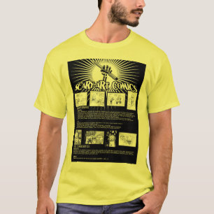 Scary-Art-strips T-shirt