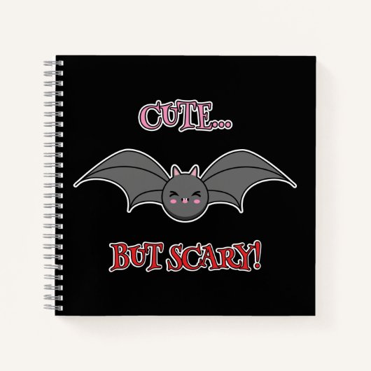 Scary Bat Notitieboek (Voorkant)