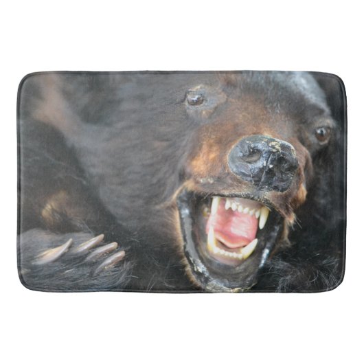 Scary Black Beer Badmat (Voorkant)