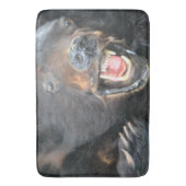 Scary Black Beer Badmat (Voorkant Verticaal)