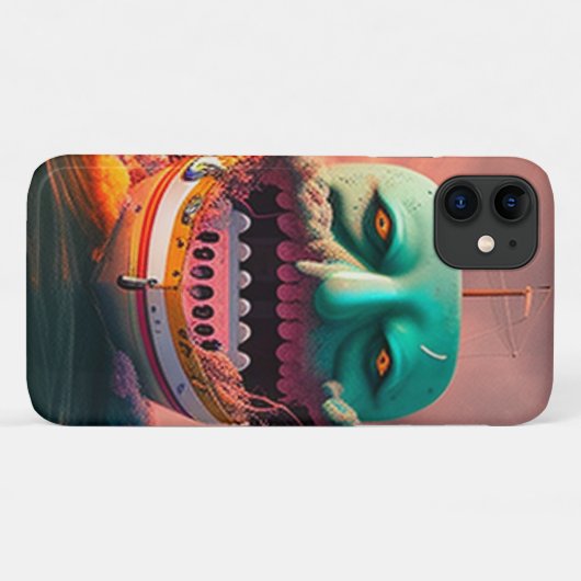 Scary boat Case-Mate iPhone case (Achterkant (horizontaal))