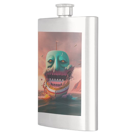 Scary boat flacon (Links)