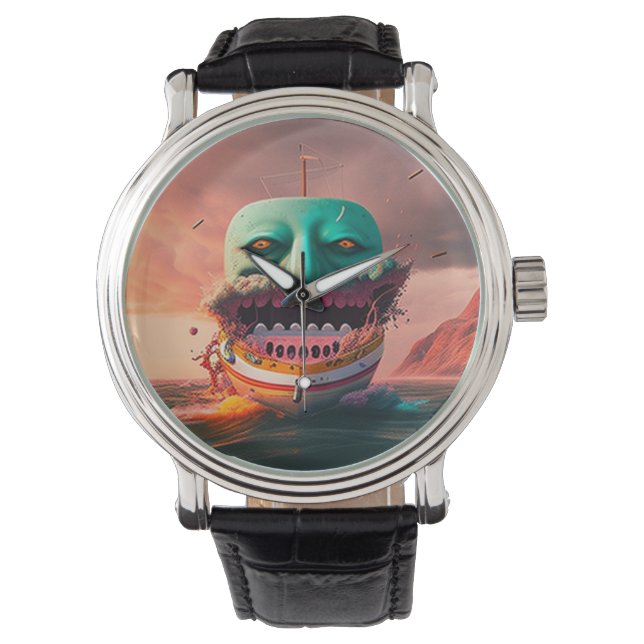 Scary Boat Horloge (Voorkant)