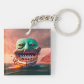 Scary Boat Sleutelhanger (Achterkant)