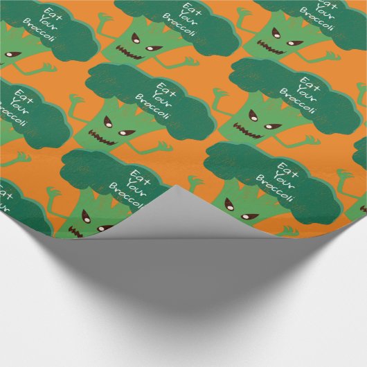 Scary Broccoli Thunder_Cove Cadeaupapier (Hoek)