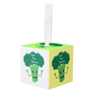 Scary Broccoli Thunder_Cove Kubus Ornament