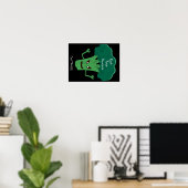 Scary Broccoli Thunder_Cove Poster (Thuiskantoor)