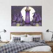 Scary Castle Canvas Afdruk (Insitu (Slaapkamer))
