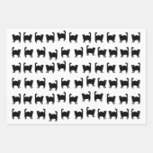 Scary Cats Wrapping Paper Sheets (Voorkant 3)