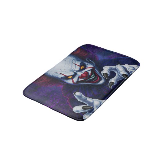 Scary Clown Bath Mat (Gekanteld)
