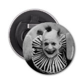 Scary Clown Button Flesopener (Voorkant)