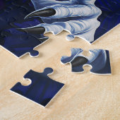 Scary Clown jigsaw puzzle Legpuzzel (Zijkant)