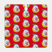 Scary Clown Metalen Ornament (Achterkant)