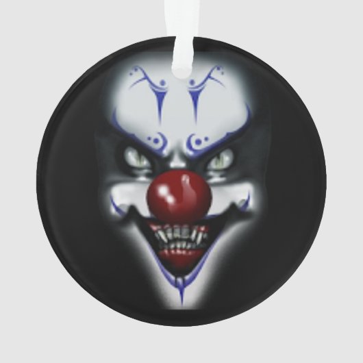 Scary Clown Ornament (achterkant)