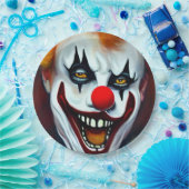 Scary Clown Paper Borden Papieren Bordje (Feest)