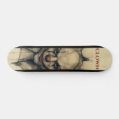 Scary Clown Skateboard (Horizontaal)