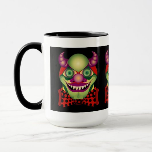 Scary Clown verschrikkelijk mok (Links)
