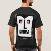 Scary Cyborg Vampire Bot - Gepersonaliseerd T-shirt (Achterkant)