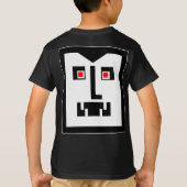 Scary Cyborg Vampire Bot - Pocket Motif T-shirt (Achterkant)