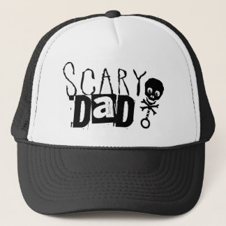 Scary Dad Trucker Hat Pet