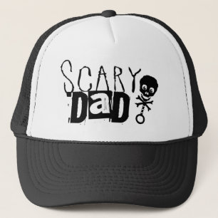 Scary Dad Trucker Hat Trucker Pet